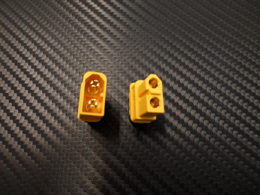 (image for) RC PRO - XT60 PLUGS W/COVER M&F X1